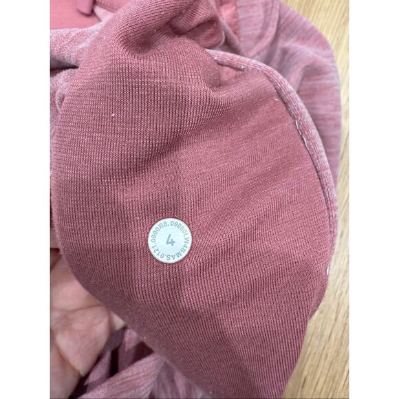 Lululemon Hooded Define Jacket Heathered Briar Rose Size 4 - Picture 5 of 6